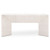 Bernhardt Solaria Console Table with 2 Wooden Pedestal Bases