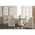 Bernhardt Solaria Console Table with 2 Wooden Pedestal Bases