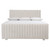 Bernhardt Silhouette Queen Channel Upholstered Panel Bed