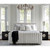 Bernhardt Silhouette Channel Upholstered King Panel Bed