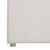 Bernhardt Sawyer King Panel Bed with Light Grey Upholstery