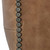 Bernhardt Palazzo Brown Leather Swivel Chair
