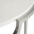Bernhardt Morello Oval Metal End Table