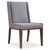 Bernhardt Linea Side Chair with Fully Upholstered Back