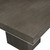 Bernhardt Linea Rectangular Dining Table in Cerused Charcoal