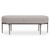 Bernhardt Linea Metal Bench