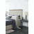 Bernhardt Linea Black Marble Nightstand