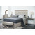 Bernhardt Linea Black Marble Nightstand
