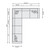 Bernhardt Lars Leather 4-Piece Sectional