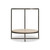 Bernhardt Harlow Metal Round Chairside Table