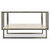 Bernhardt Harlow Metal Rectangular Cocktail Table