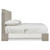 Bernhardt Foundations Upholtered Button Tufted California King Panel Bed