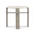 Bernhardt Foundations Round Side Table with Four Legs