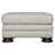 Bernhardt Foster Gray Ottoman