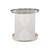 Bernhardt Axiom Round Glass Top Chairside Table