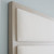 Bernhardt Axiom Queen Panel Bed with Inset Upholstered Panels