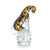 John Richard Abstract Cheetah Sculpture