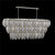 John Richard Aria Twenty-Two-Light Horizontal Chandelier