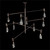 John Richard Barcelona Ten-Light Chandelier