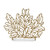 John Richard Botanical Fire Screen - Gold