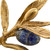 John Richard Brass Flora Candleholder - Large