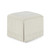 John Richard Chelsea Ottoman - Onyx Bisque