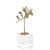 John Richard Embellished Blossom Sculpture on Crystal - Large