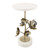 John Richard Golden Camellia Accent Table