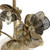 John Richard Golden Camellia Accent Table