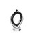 John Richard Loop Sculpture - Medium Black