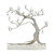 John Richard Sakura Sculpture on Marble - Nickel