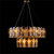 John Richard Tamboril Thirty-Eight-Light Two-Tier Chandelier