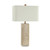 John Richard Travertine Weave Table Lamp
