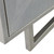 John Richard Vertex Four-Door Sideboard - Silver
