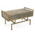 John Richard Wiggins Bench - Braid 32 Mushroom