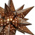 Worlds Away 15" Punched Tin Star Chandelier