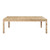 Worlds Away Adams Dining Table - Burl Wood