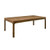 Worlds Away Adams Dining Table - Dark Burl Wood