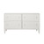 Worlds Away Angus Chest - Matte White Lacquer