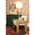 Worlds Away Astor Dining Chair - Burl Wood