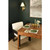 Worlds Away Astor Dining Chair - Espresso Oak