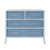 Worlds Away Beckett Chest - Light Blue Matte Lacquer