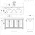 Worlds Away Boyd Bath Vanity - White