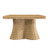 Worlds Away Britney Coffee Table - Natural Woven Rattan
