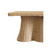 Worlds Away Britney Coffee Table - Natural Woven Rattan