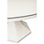 Worlds Away Bryce Dining Table - White Textured Linen