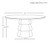 Worlds Away Callum Dining Table - Round