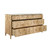 Worlds Away Carnegie Chest - Burl Wood