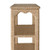 Worlds Away Cavalier Etagere - Woven Rattan