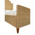 Worlds Away Chamberlain Twin Bed